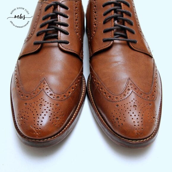 Cole Haan Modern Classics Wingtip Derby‎ Shoes Brown Men 10 main image 9